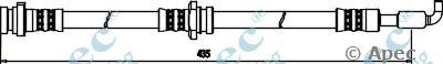 APEC BRAKING hos3386 -  Тормозной шланг
